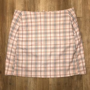 Urban Outfitters Plaid Skirt